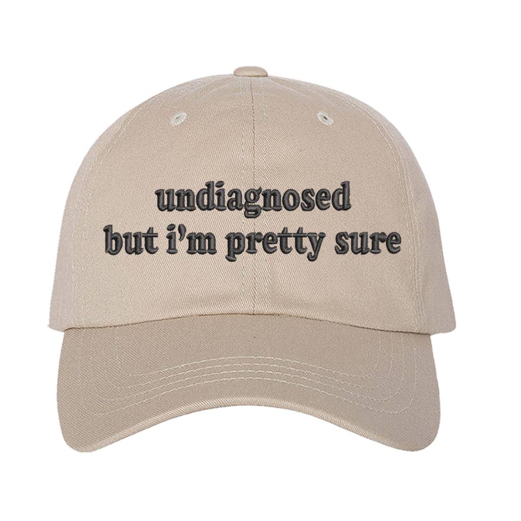 DSY Lifestyle - Wholesale Baseball Cap - Women's - Undiagnosed But Im Pretty Sure Embroidered Baseball Hat9