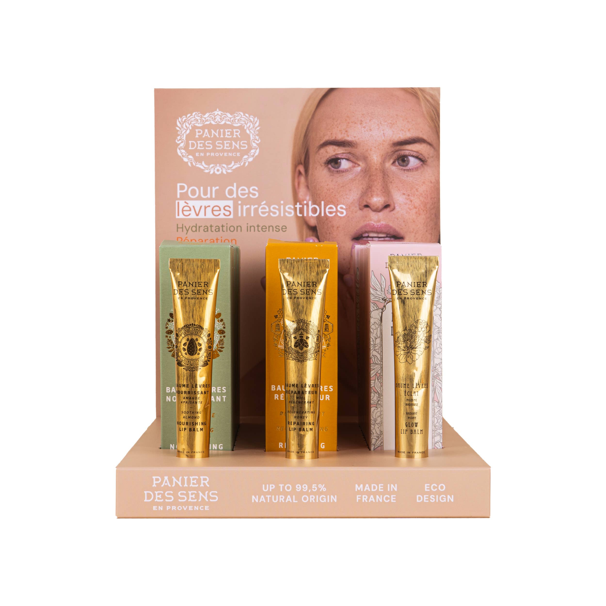 Panier Des Sens - Wholesale Retailer Display - Beauty & Wellness - Lip Balm Display 15ml