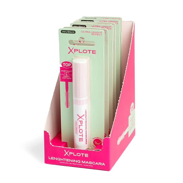 Aquarius Cosmetic SLU - Wholesale Mascara - XPLOTE VERY BLACK LENGHTENING MASCARA5