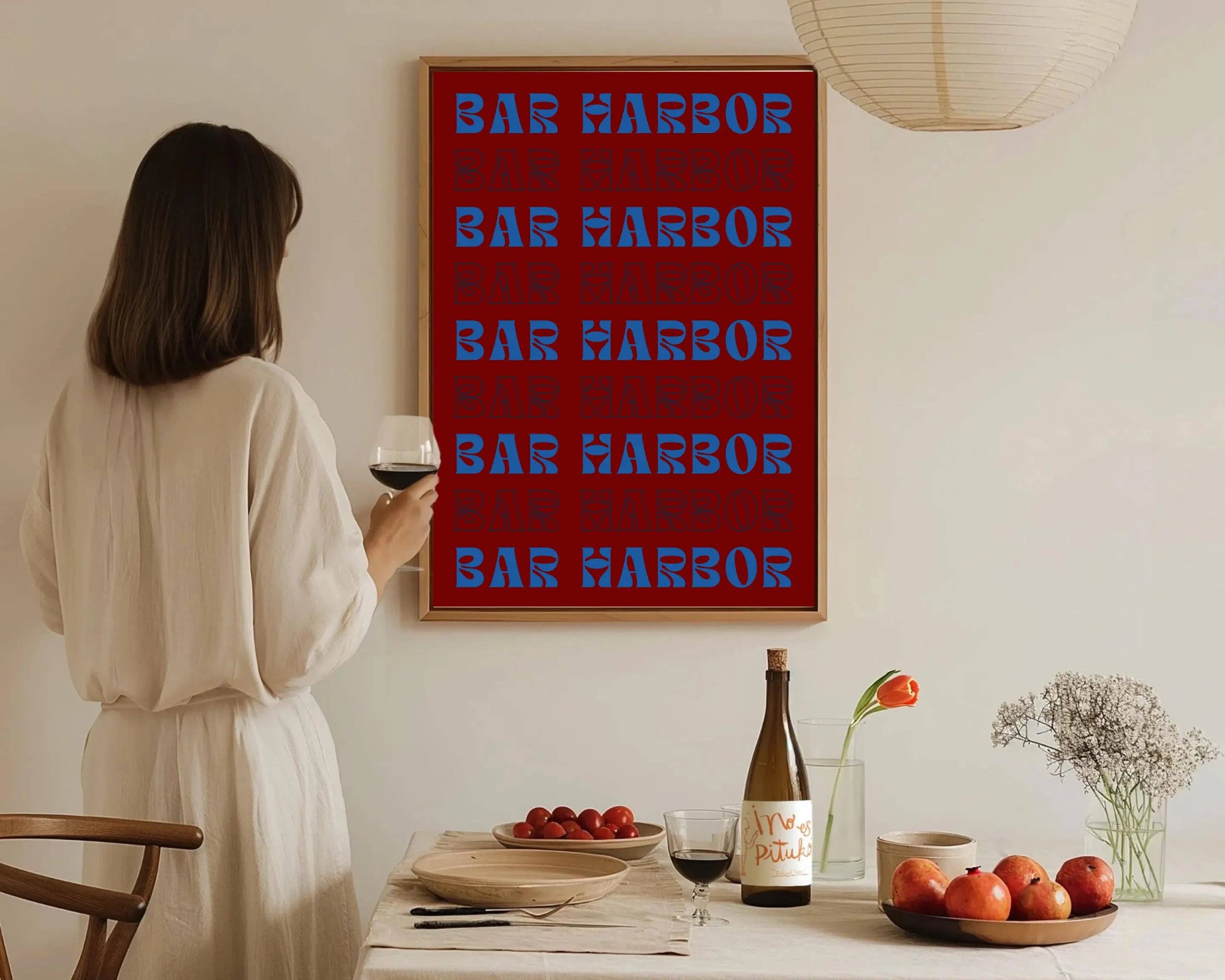 Olive Street Collective – wholesale Art print – Bar Harbor Maine Print9