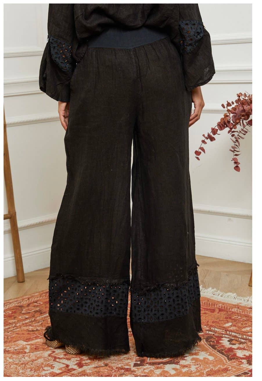 LÉA & LUC - Vendita all'ingrosso Pantalone - Donna - Pantaloni in 100% Lino RIF. 3049041