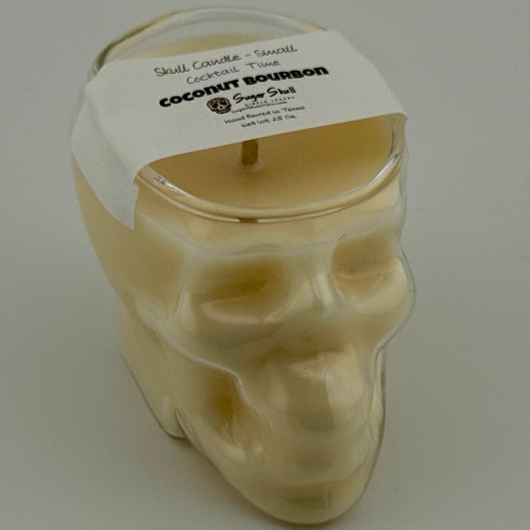 Sugar Skull, LLC - Wholesale Jar/Filled Candle - Cocktail Time Skull Candles9