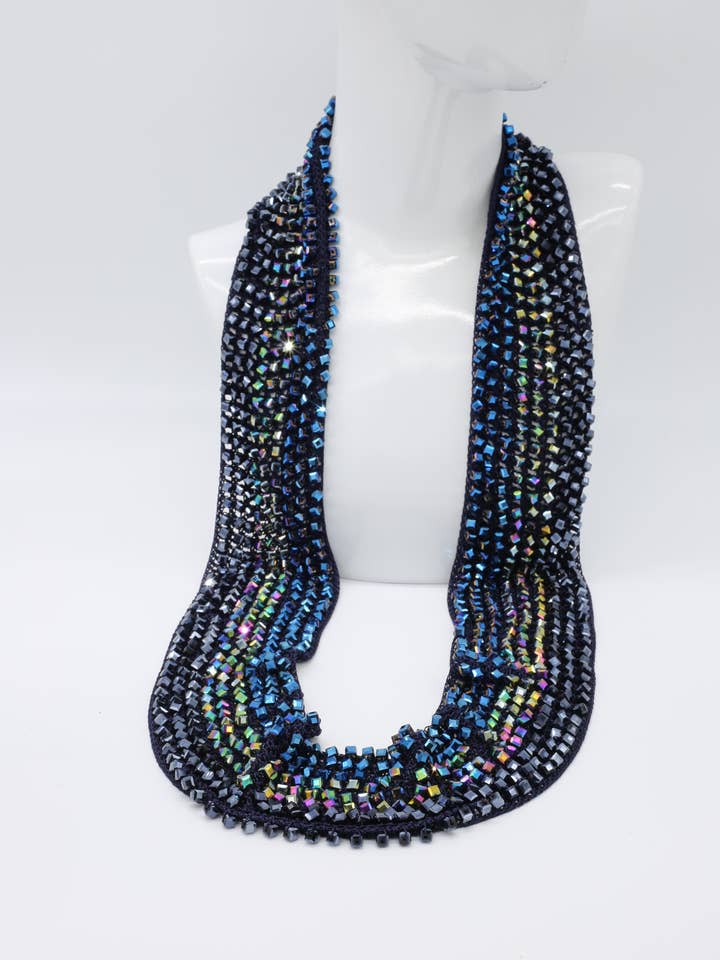 Crystal Infinity Scarf for wholesale by Jianhui London