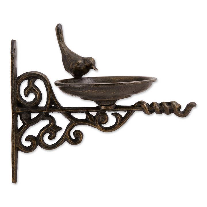 Wall Mounted Ornate Cast Iron Bird Feeder for wholesale by Welcome Home Unbeatable Deals