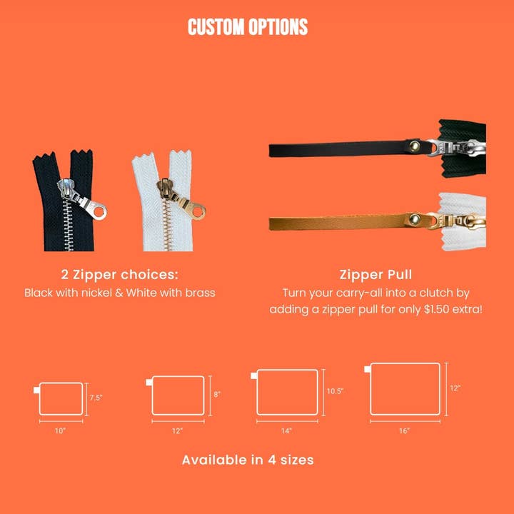 Creative Artifacts HQ - Wholesale Handtasje - Dames - Ritsbare Katoenen Canvas Draagtas | Vintage Kantoorartikelen3