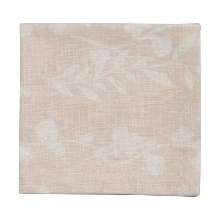 Split P – wholesale Dinner & cloth napkin – Callie Print Napkin - Blush0
