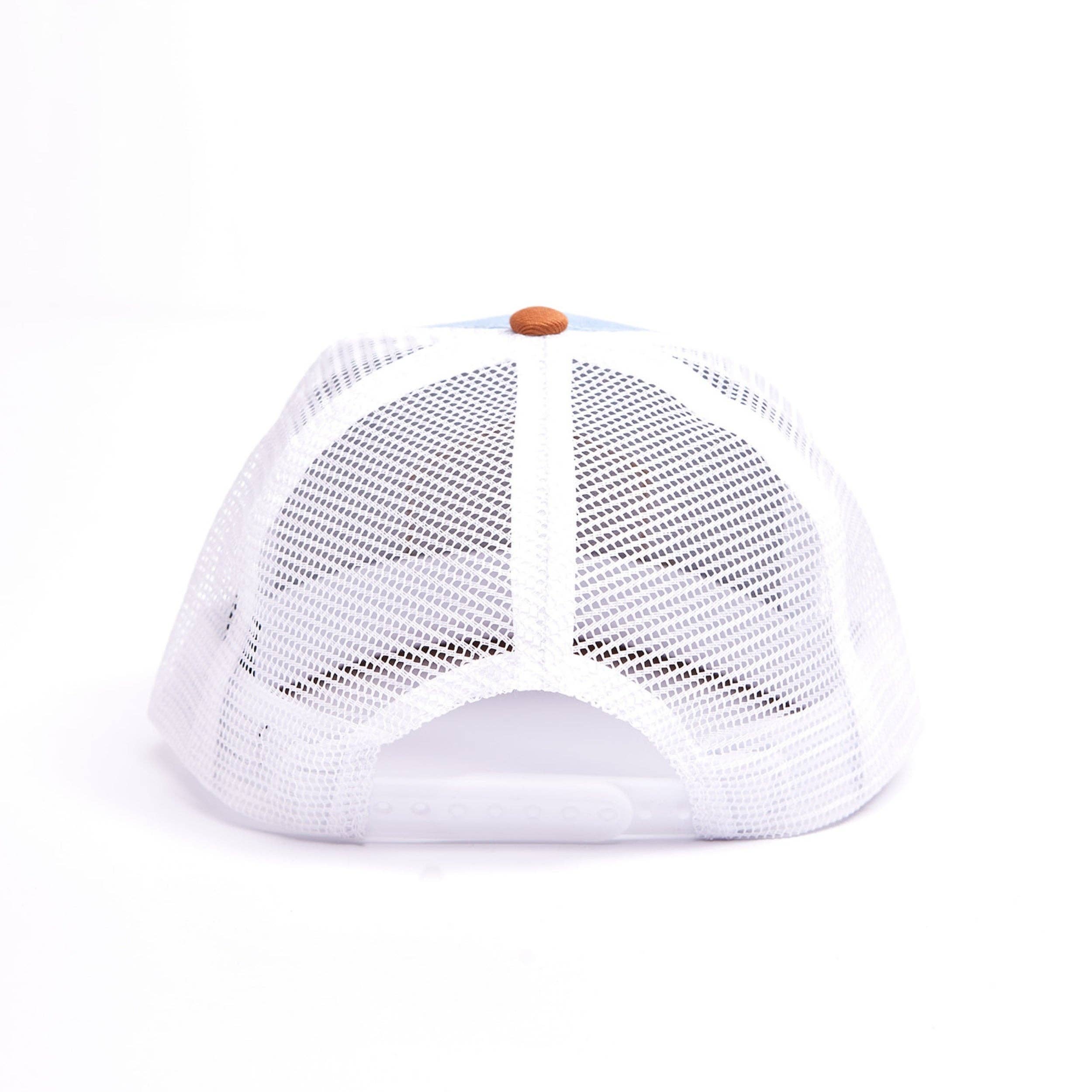 Knuckleheads Clothing – Großhandel Mütze – Kinder – Bubba Baby Blue Trucker-Kappe4