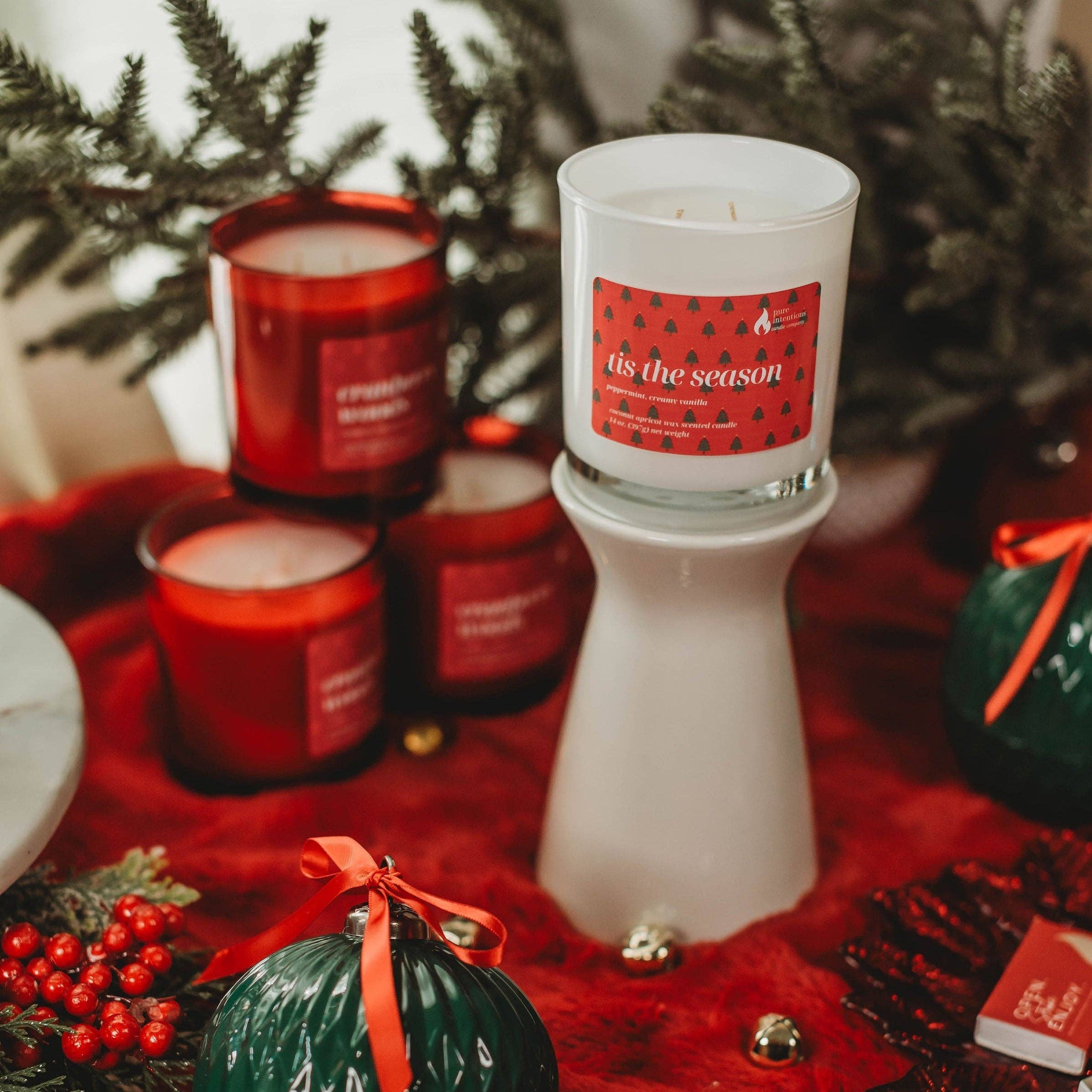 Pure Intentions Candle Company - Wholesale Jar/Filled Candle - Tis The Season (New)6