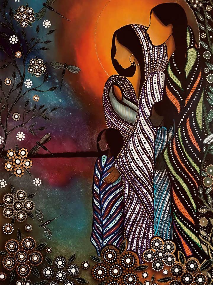 All Children Matter II by Betty Albert Art Print for wholesale by Indigenous Puzzles and Art