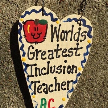 Inclusion Teacher Gifts 3023 Worlds Greatest School Inclusion Teacher for wholesale by Nannie and B's Crafts