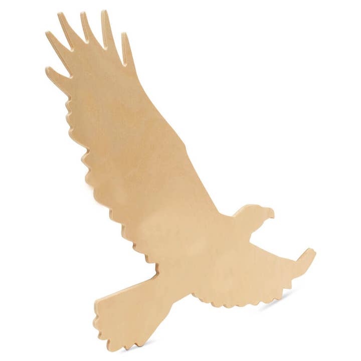 Woodpeckers Crafts - Wholesale Cutouts - 16" Wood Eagle Cutout