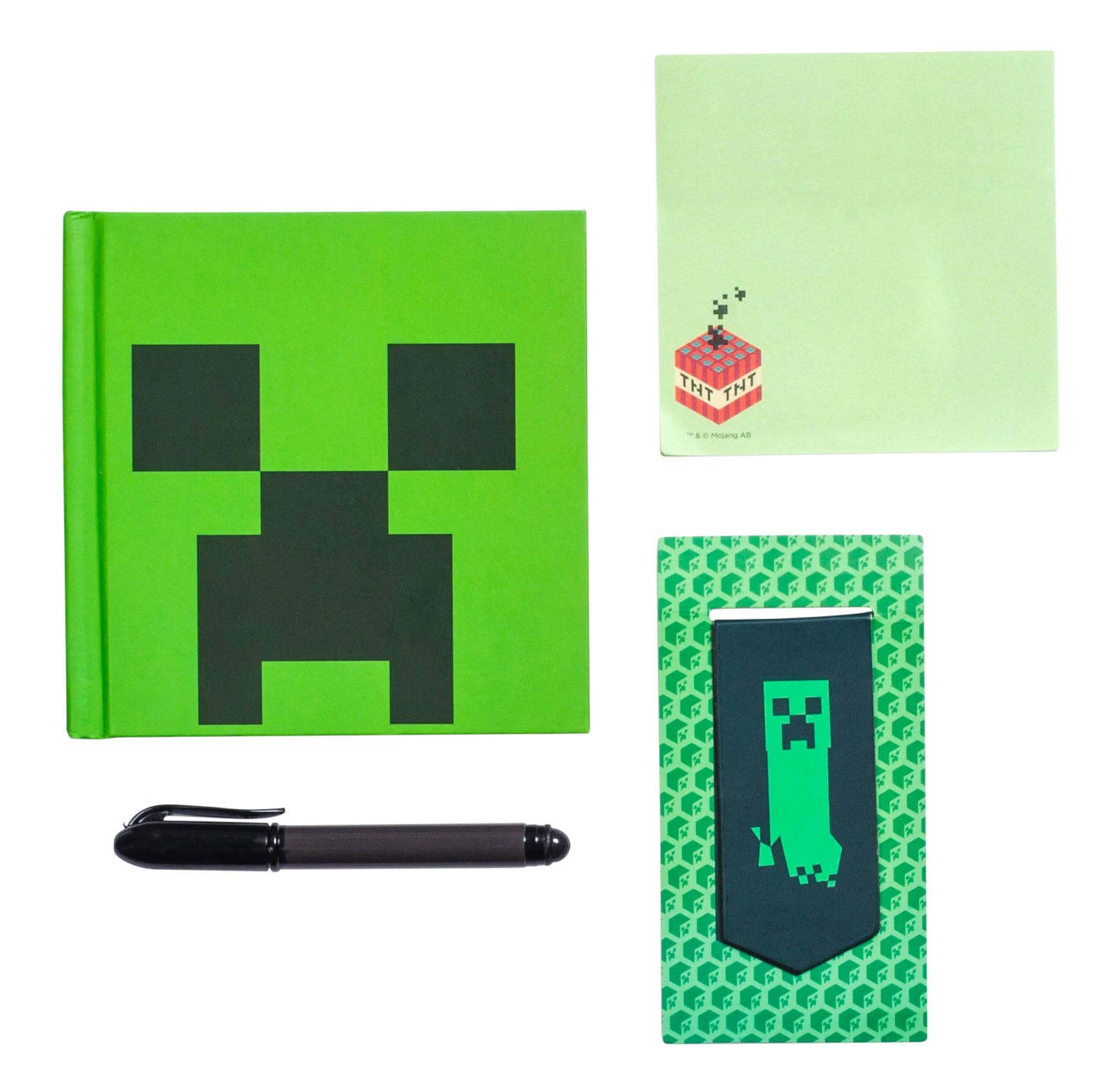 Insight Editions - #1 Pop Culture Publisher - Wholesale Stationery/Notecard Set - Minecraft: Creeper Block Stationery Set2