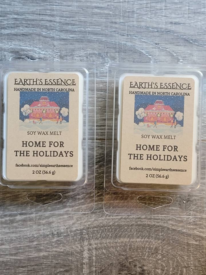 Casa per le vacanze 2 oz cera di soia da fondere per la vendita all'ingrosso da parte di Earth's Essence