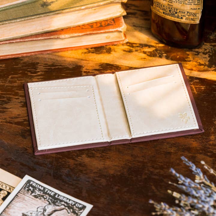 Novel Book Store - Wholesale Wallet - Unisex - The Complete Poetical Works of Edgar Allan Poe 1884 edition Book Wallet