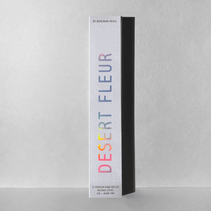 Desert Fleur Hand-Rolled Incense Sticks | Earthy & Iconic for wholesale by Bohemian Rêves