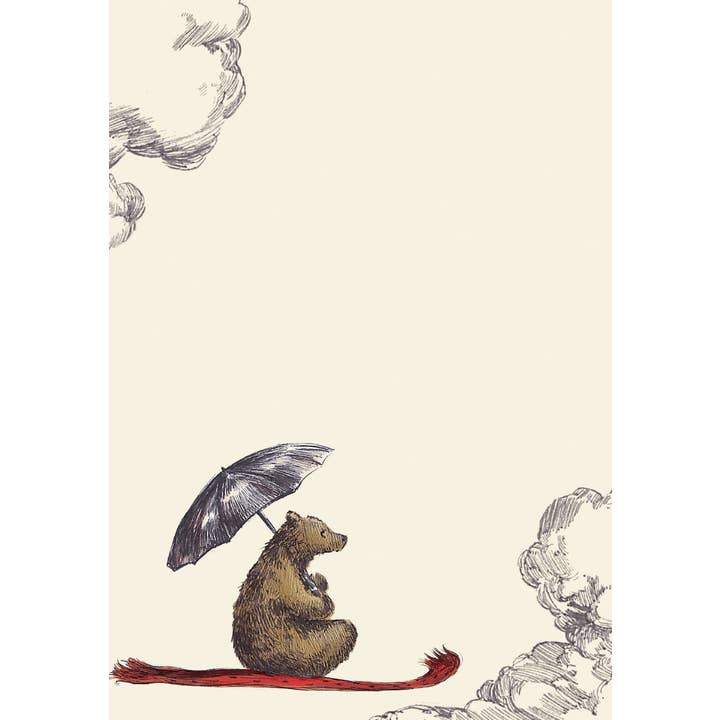 Roger La Borde - Wholesale Stationery/Notecard Set - Flying Bear Letter Writing Set - WS 0782