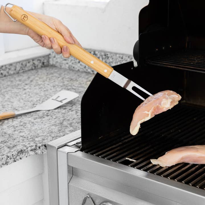 Fox Run Brands – wholesale Outdoor grill tools – Outset Stainless Steel Grill Tool Set, 2.5" x 8" x 19.75"5