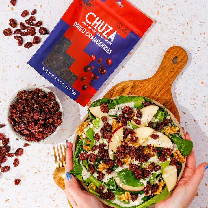 CHUZA - Wholesale Dried/Dehydrated Fruit - CHUZA | Dried Cranberry | Chili-Seasoned Fruit Snack