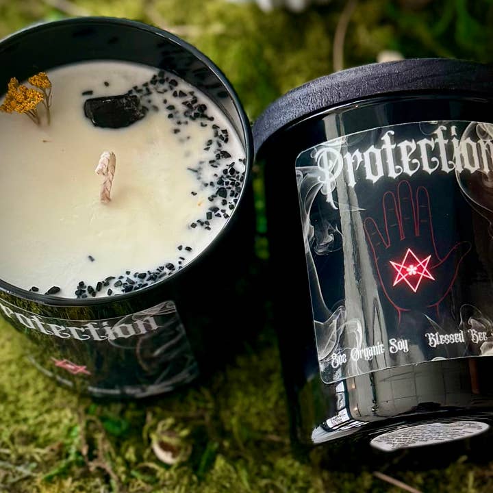 Protection Candle Spell for wholesale by Blessed Bee Apothecary