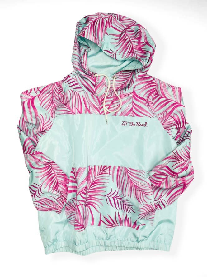 Palm Leaf Windbreaker for wholesale by It's The Beach