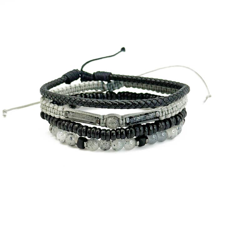 Aadi Granite Shadow 4 Piece Set for wholesale by Anju Jewelry