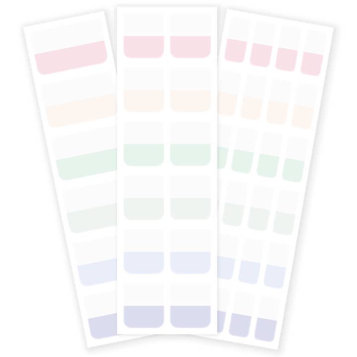 Happinote - Wholesale Sticker - Self-adhesive tabs (126 tabs)