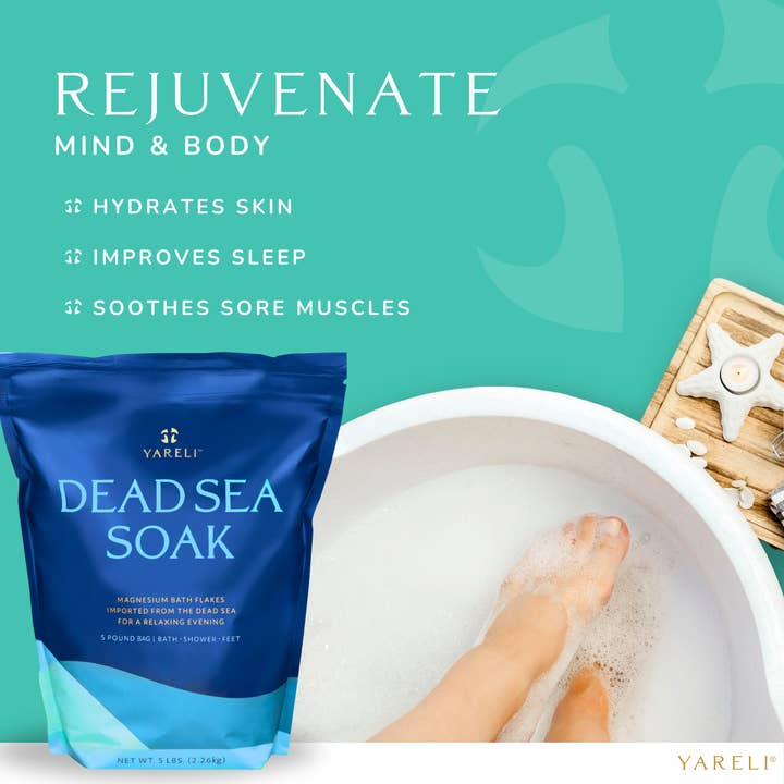 Yareli Wellness - Wholesale Bath Soak/Milk - Yareli Dead Sea Soak, 15lb6