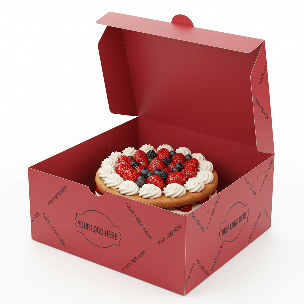 Tennessee IMPEX - Wholesale Gift Box - Custom Cake Boxes with Your Logo and Color (3 sizes)1