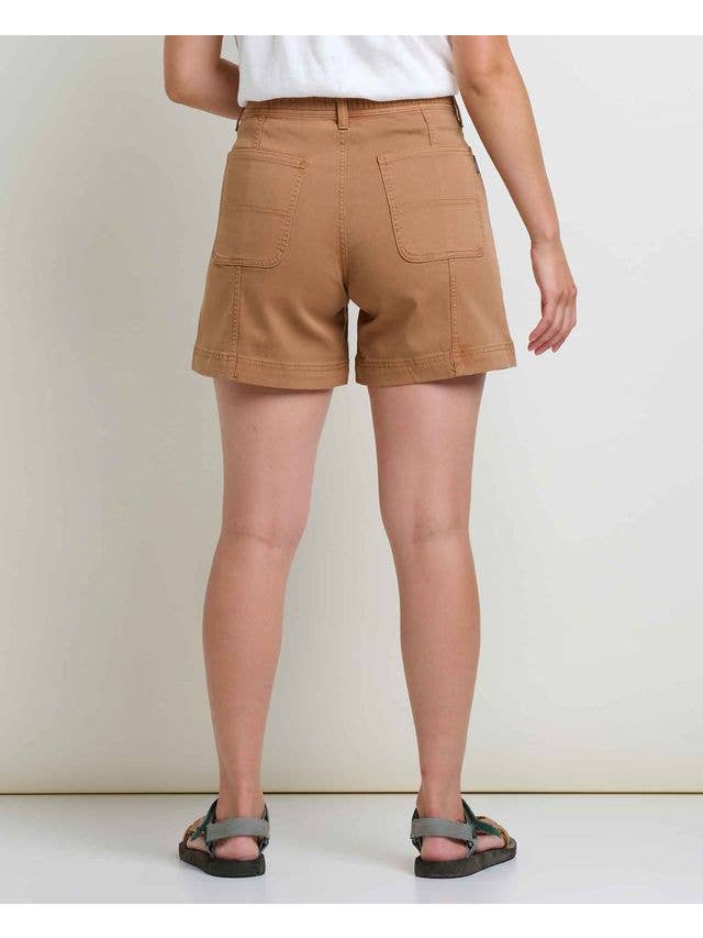 Tabac Short en toile Linden pour femme S25 en vente sur Faire1