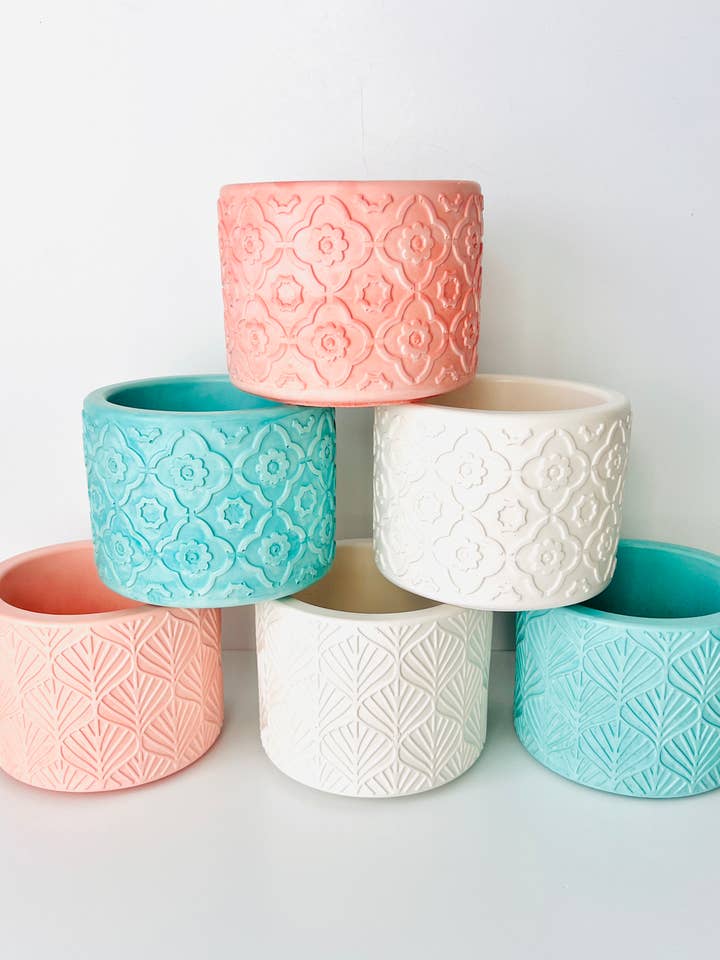 Chic Colorful Empty 12oz Candle Containers Vessels for wholesale by Aroma Sparks