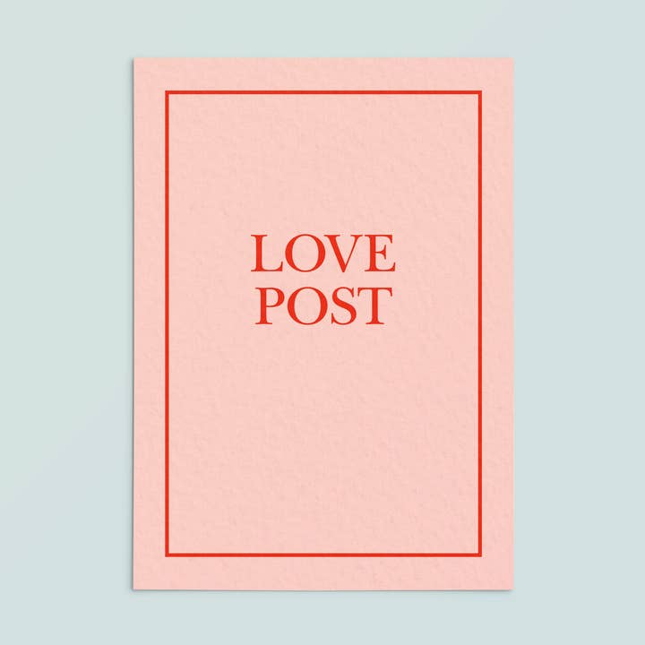Casual Card | Love Post voor wholesale door Likestationery