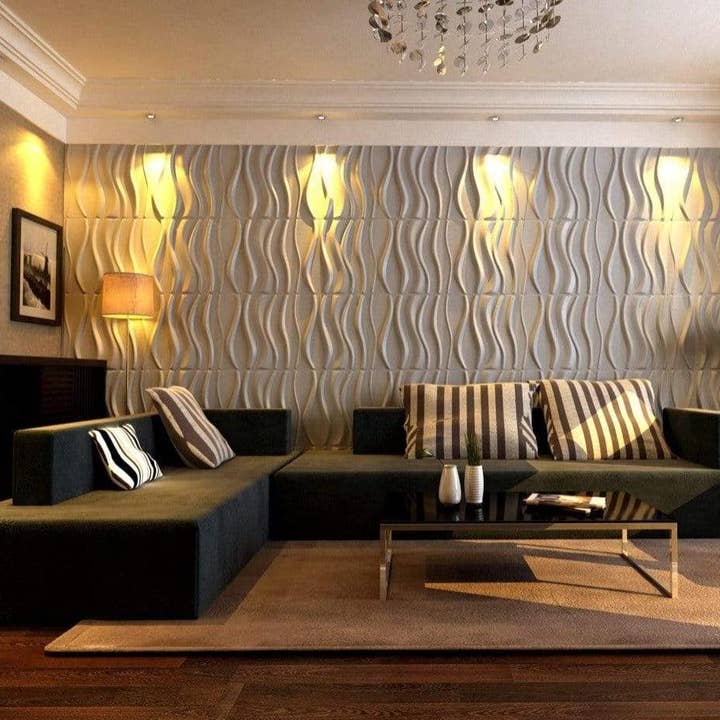 Articture - Wholesale Decorative Panel - River Square 3D Wall Panel