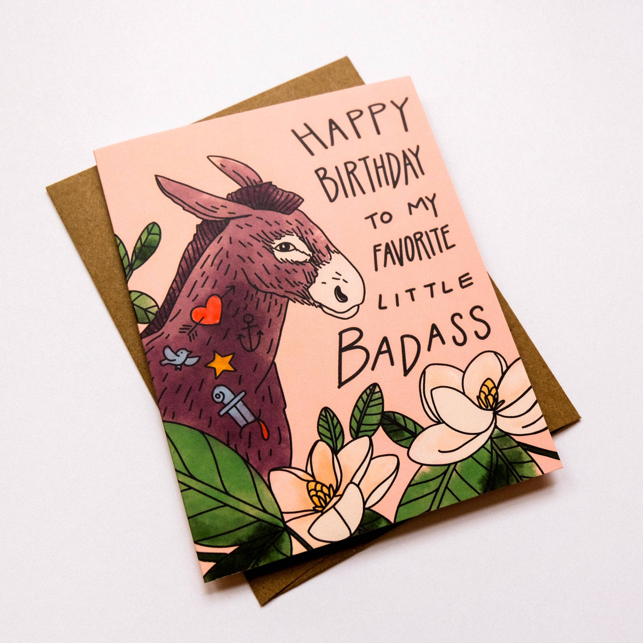 Mattea - Wholesale Birthday Card - Happy Birthday To My Favorite Little Badass Card2