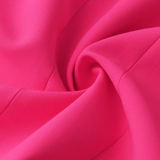 Productseeker - Wholesale Dress - Women's - DR008Y Fushcia Sleeveless Tie-Waist Suit Dress 19