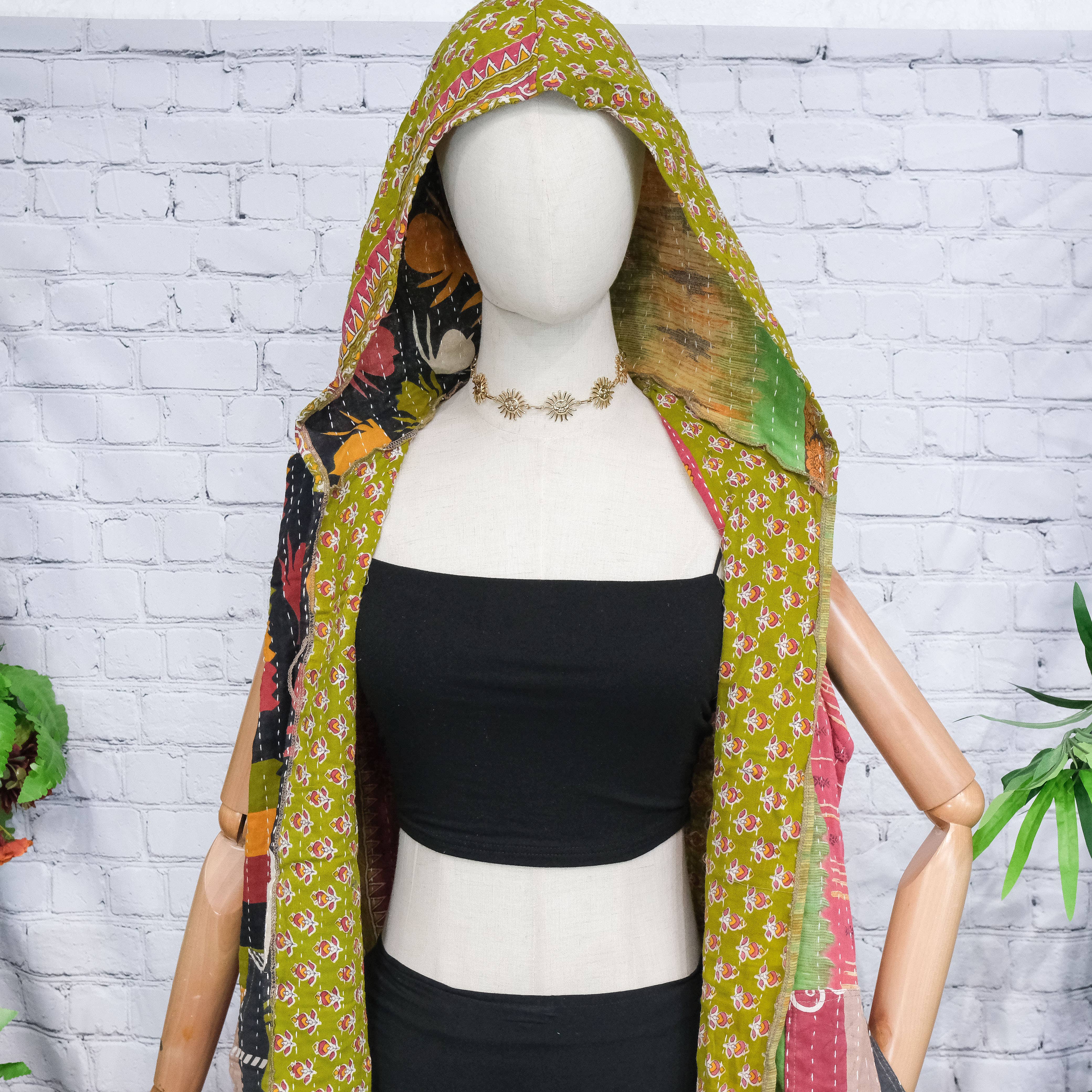 Karma Nepal Crafts - Wholesale Kimono - Women's - Bohemian Kantha Open Duster1