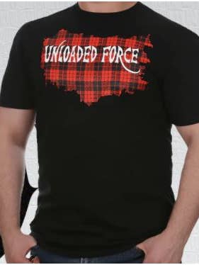 Maglietta da uomo Unloaded Force per la vendita all'ingrosso da parte di Unloaded Force