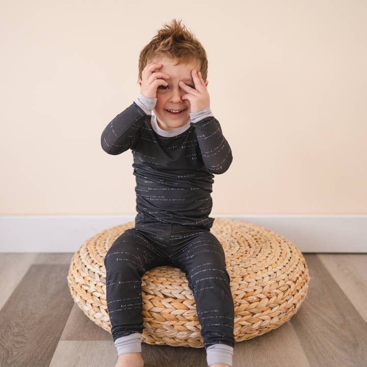 Will & Charlie Shop - Wholesale Sleepwear Set - Kids - Love You To The Moon Bamboo 2-Piece Set Toddler Pajamas3