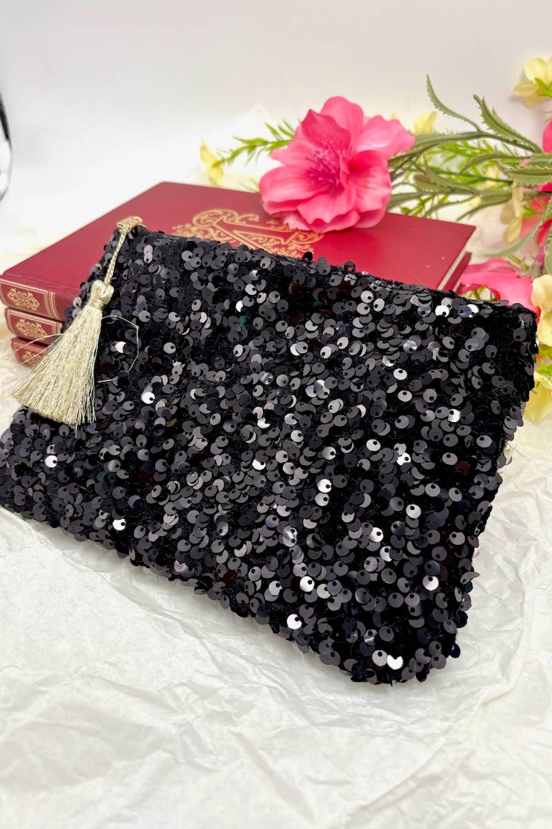 BYREN | ÉLINE L'ATELIER - Wholesale Handtasje - Dames - Make-uptasje met pailletten CY465