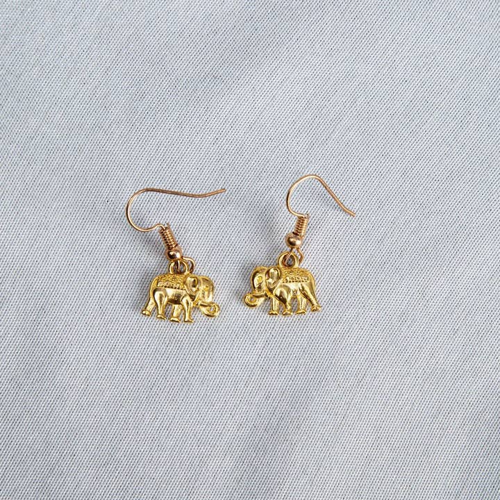 Mumu Beads - Wholesale Dangle Earrings - Classic Elephant Earrings3