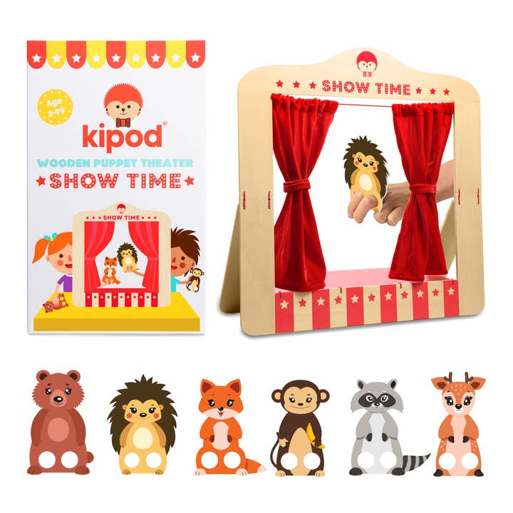 Nova Toys LLC - Wholesale Wood Toy - Kids - Wooden Table Top Puppet Theater5