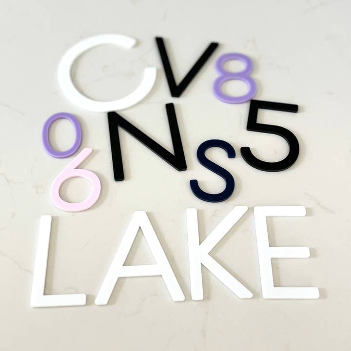 Palmy Pineapple - Wholesale Craft Supplies - Custom Acrylic Letters Numbers and Words For Signs20