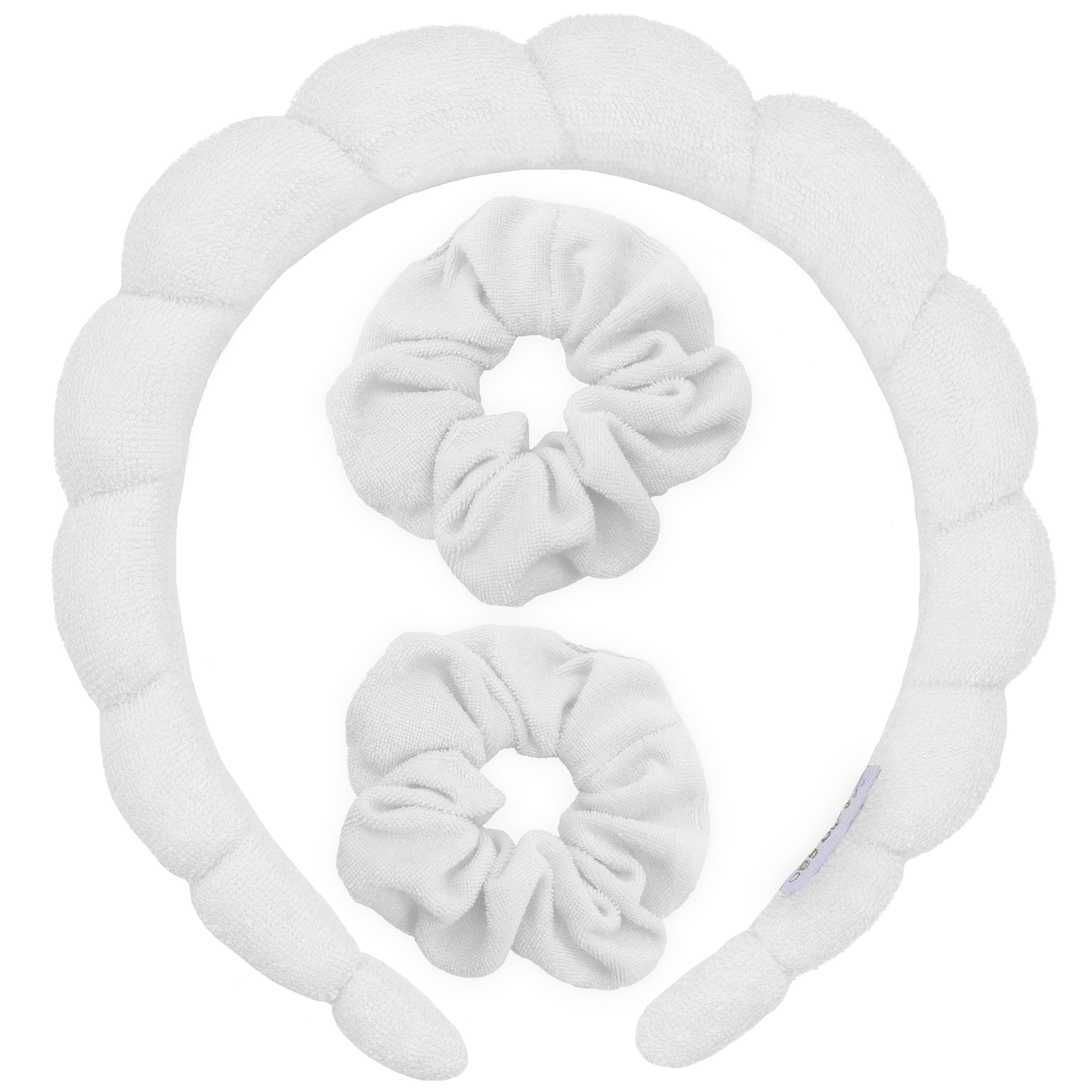 Frog Sac - Wholesale Spa Headband - Spa Headband - Skincare Headband & Scrunchie Wristband Set11