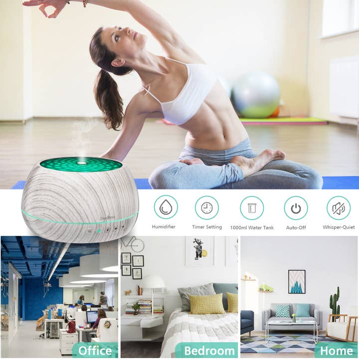 DAROMA - Wholesale Electronic Diffuser - 1000ML Essential Oil Diffuser with Bluetooth Speaker &Remote3