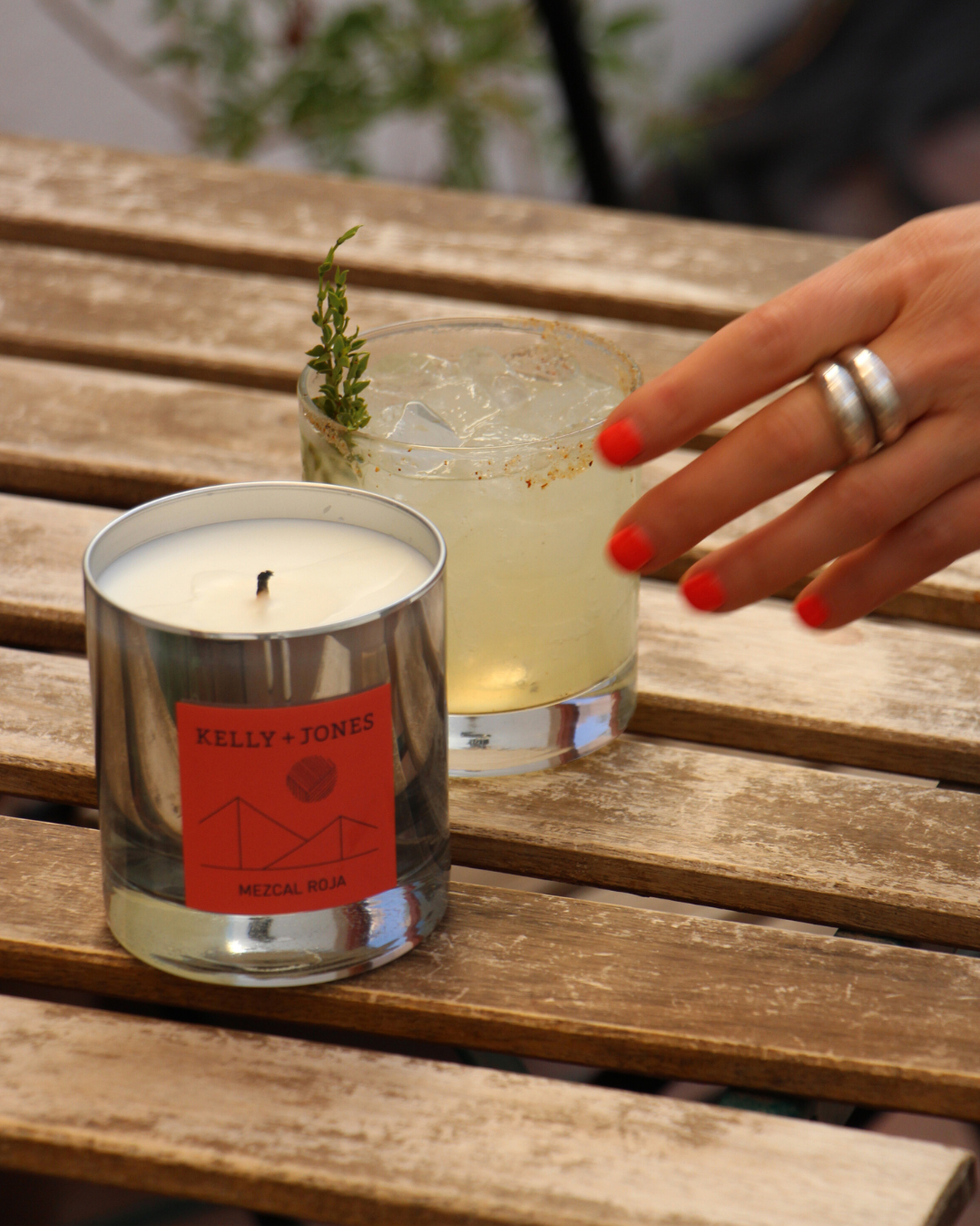 Kelly + Jones - Wholesale Jar/Filled Candle - MEZCAL Candle: Roja4