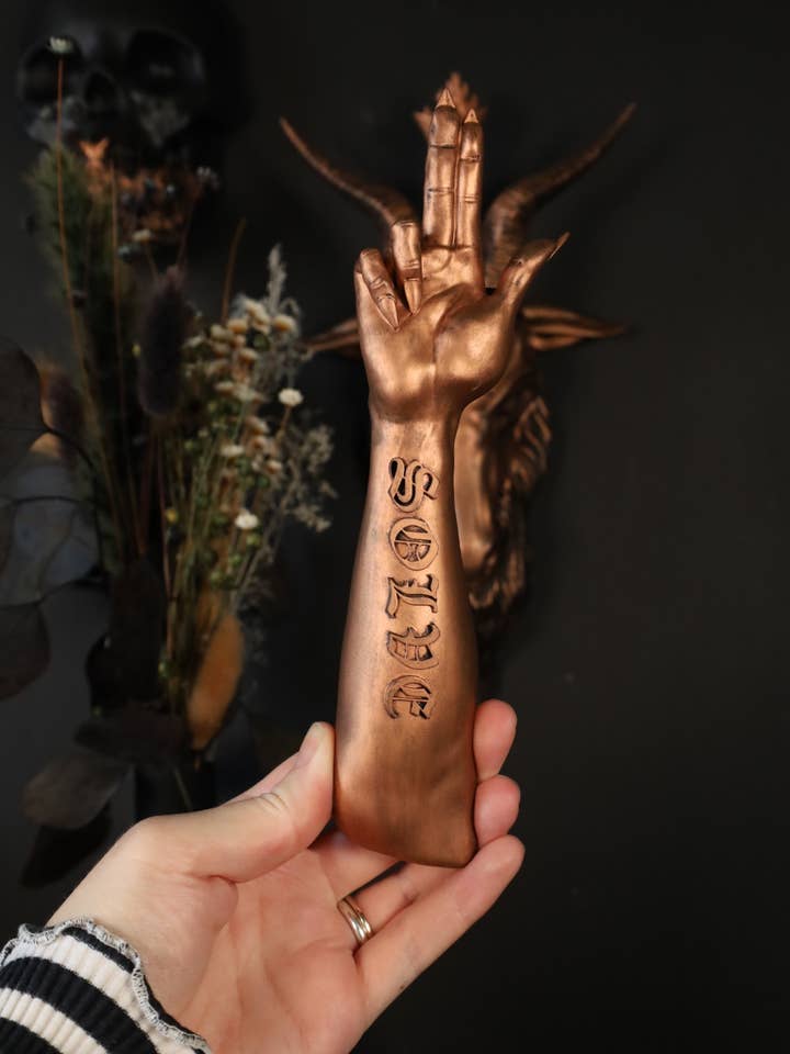 As Above,So Below Wall Hangings/ Gothic Wall decor/Arms for wholesale by Mayhem Made Ltd