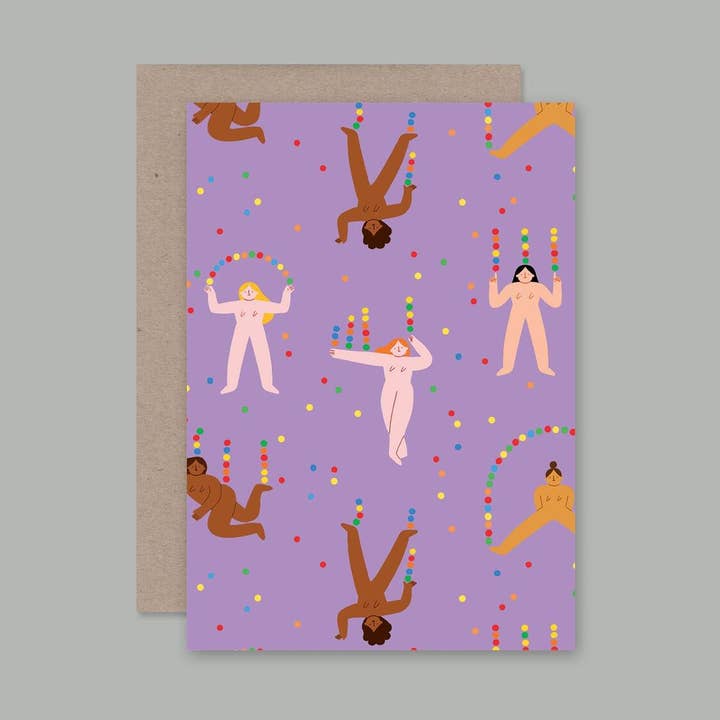 Carte The Jugglers pour la vente par AHD Paper Co