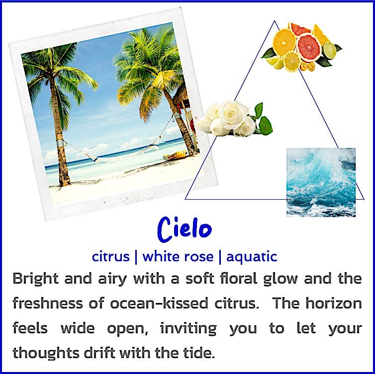 Bougie Vida - Wholesale Jar/Filled Candle - Cielo 8 oz Soy Signature Glass Candle5