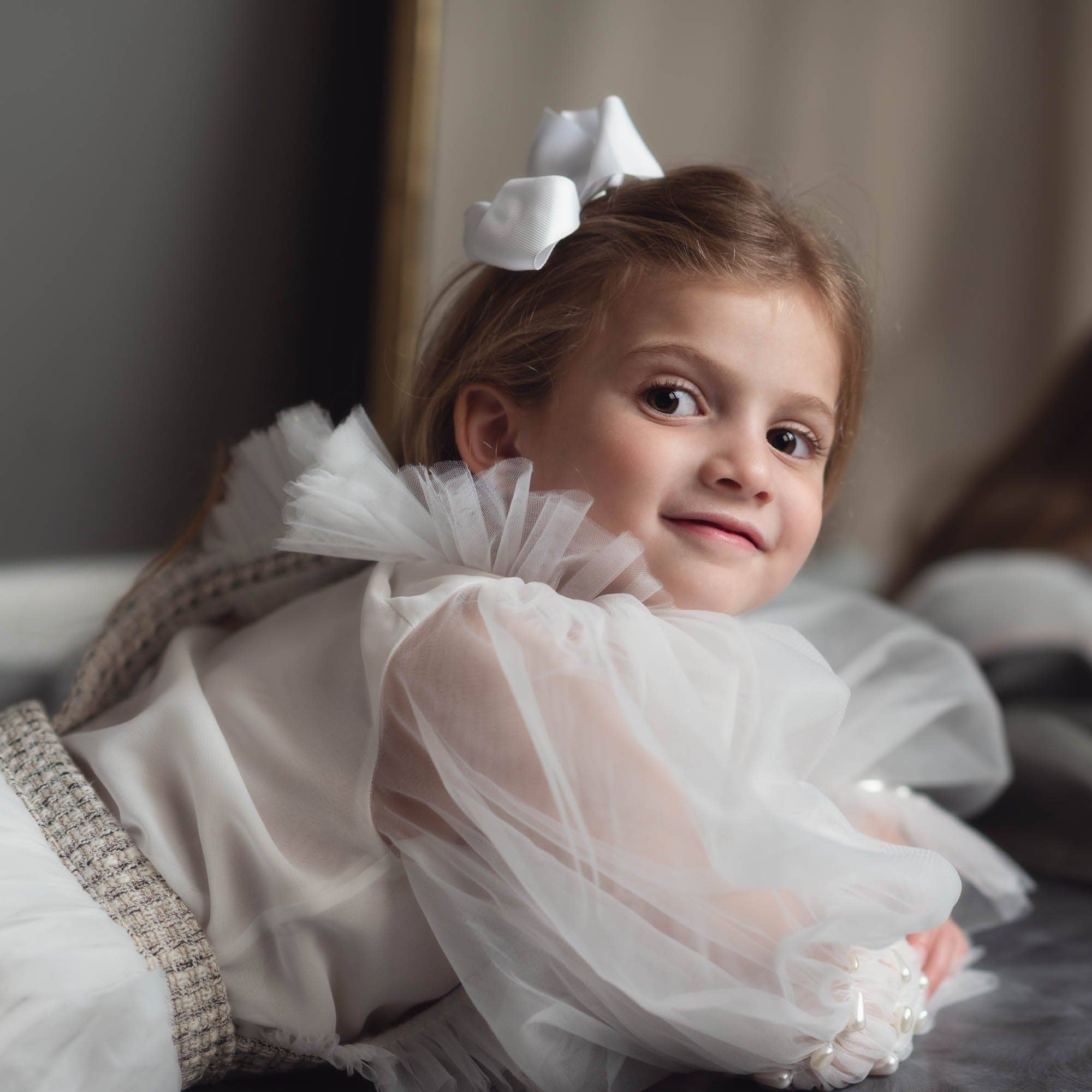 Petite Maison Kids - Venta al por mayor Vestido - Niños - Conjunto de blusa y falda Vera Tweed5