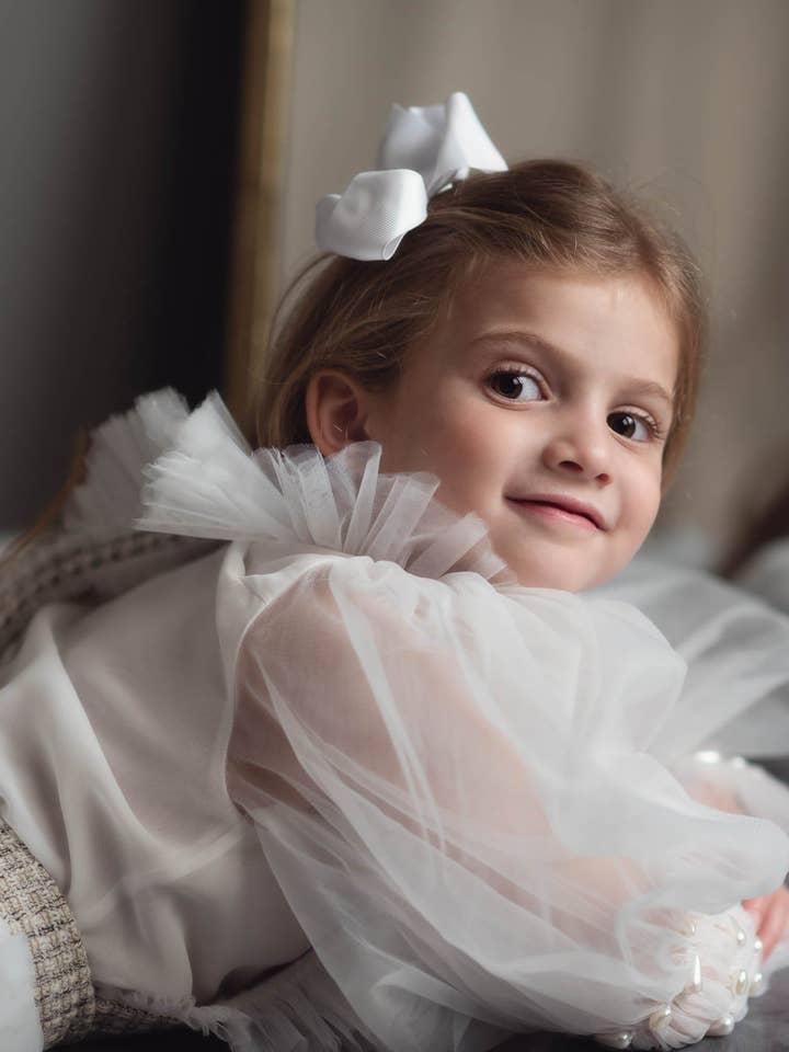 Petite Maison Kids - Venta al por mayor Vestido - Niños - Conjunto de blusa y falda Vera Tweed5