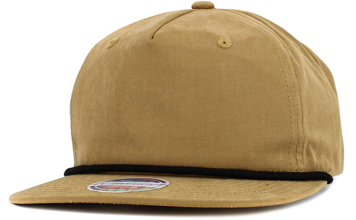 KBETHOS - Venta al por mayor Gorra snapback - Unisex - Gorra snapback de 5 paneles sin estructura con cuerda de algodón peinado y poliéster18